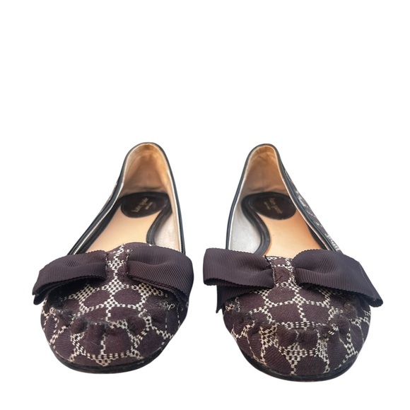 kate spade Shoes - Kate spade Elegant brown Bow Flats